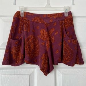 Free People Boho Gauze Shorts